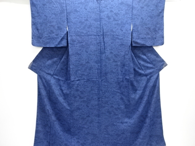 JAPANESE KIMONO / KOMON / KATAZOME / FLORAL PLANTS